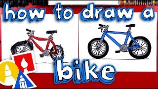 How To Draw A Bike 🚲 [upl. by Efrem]