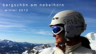 nebelhorn ski impressionen  talabfahrt [upl. by Raf]