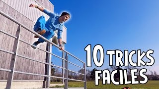 10 TRICKS POUR COMMENCER LE PARKOUR [upl. by Gabrila218]