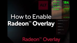 Enable AMD Radeon Overlay and Fps Metrics Management  Gameloop  Pubg Fps on AMD Radeon Overlay [upl. by Madox597]