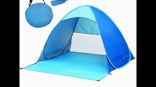 how to fold the pop up beach tent [upl. by O'Doneven]