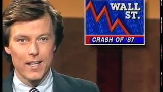 The 1987 stock market crash Original news report [upl. by Arley]