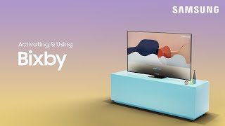 How to activate and use Bixby on your 2021 TV and Smart Monitor  Samsung US [upl. by Rolando]