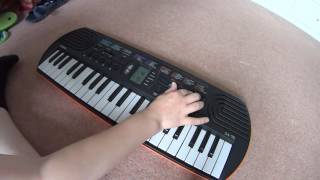 Casio SA767778 Full Review  Demonstration [upl. by Winn]