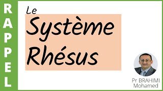 17 SYSTEME RHESUS [upl. by Centeno]