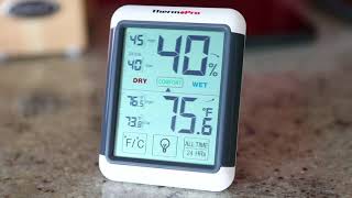 ThermoPro TP55 Temperature and Humidity Monitor [upl. by Alisa]