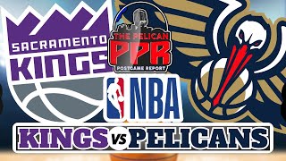 New Orleans Pelicans VS Sacramento Kings Live ScoreBoard [upl. by Nauqram562]