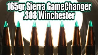 Sierra GameChanger 165gr in 308 Winchester [upl. by Allegna]