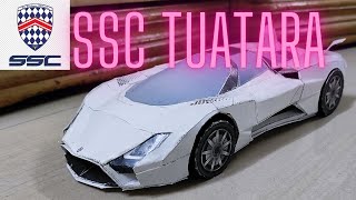 SSC Tuatara Papercraft [upl. by Yorick318]