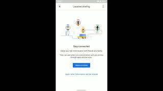 Google Maps Android How to share your location [upl. by Gomer]