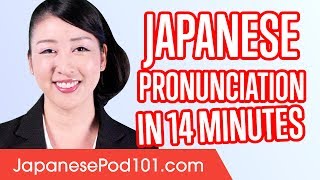 Learn Japanese Pronunciation in 14 Minutes [upl. by Leena]