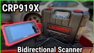 CRP919X scanner bidirectional scan tool from Launch [upl. by Jovitah]