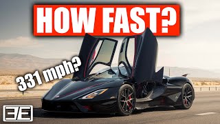 Was The SSC Tuatara 331 MPH World Record Run Real [upl. by Llerdnam]