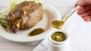 Fiery Jalapeño Jelly  keto sugarfree lowcarb 5ingredient easy [upl. by Blythe355]