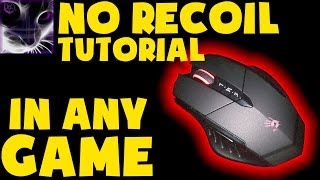 NO RECOIL TUTORIAL  A4Tech Bloody Gun3 V7 Mouse in CS2  CSGO [upl. by Ardnauqal]