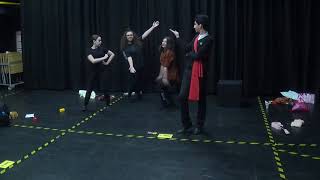 Year 10 GCSE Drama Epic Theatre project  Poverty  performance 1 [upl. by Clarie]