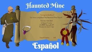 OSRS Haunted Mine Español [upl. by Eednarb771]