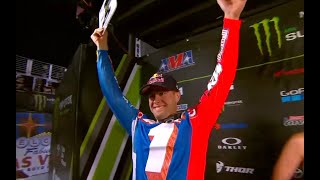 Supercross Rewind 250 and 450 Main Events  Las Vegas 2017 [upl. by Anastos]