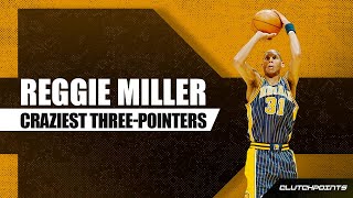 Reggie Millers Craziest ThreePointers [upl. by Akinwahs595]