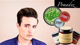 Mens Hair Products ALL ABOUT Pomades  Water Based vs Oil Based [upl. by Atinreb555]