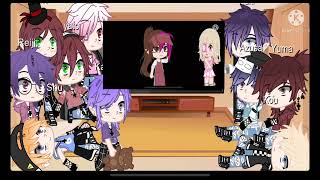 Diabolik Lovers brothers react to Yui Afton [upl. by Terrell]