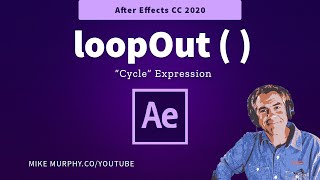 After Effects How To Use the loopOut  Expression [upl. by Haze]