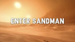 Metallica  Enter Sandman Full HD Lyrics [upl. by Annaohj]