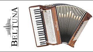 Beltuna Alpstar V 120 C M AkkordeonAccordion Klangprobe [upl. by Cassius]