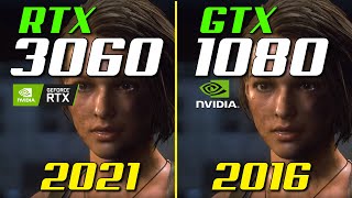 GTX 1080 vs RTX 3060  in 2021 [upl. by Cathleen414]