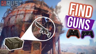 RUST Console Beginners Guide  How to Get Guns [upl. by Perrins572]