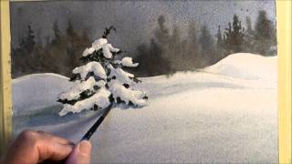 Beginners how to paint Snow [upl. by Bensen738]