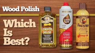 The Best Wood Polish • For Your Furniture Speakers amp Cabinets [upl. by Finnie454]