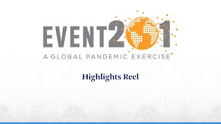 Event 201 Pandemic Exercise Highlights Reel [upl. by Ahsaya]