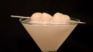 How to Make a Lychee Drink  Cocktails amp Mixology [upl. by Lauer]