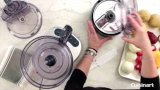 Elemental Food Processor Dicing Attachment Demo FP13 [upl. by Hirsh150]