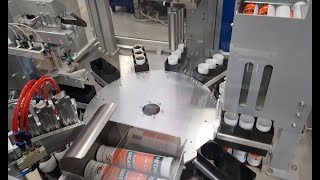 Fully automatic grease cartridges filling and packing line [upl. by Aillimat85]