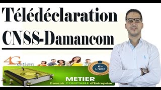 Télédéclaration CNSS en ligneDamancom [upl. by Haral]