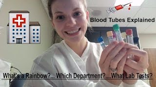 Phlebotomy amp Laboratory Blood Tubes Explained [upl. by Naivat]