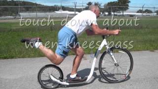 Highlights of footbike kicking technique in slow motion0001wmv [upl. by Anoblav]