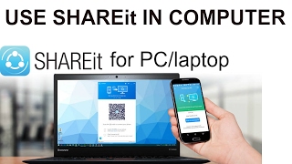 HOW TO USE SHAREit ON PCcomputer [upl. by Aivon]