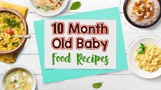 10 Month Old Baby Food Recipes [upl. by Eiduj]