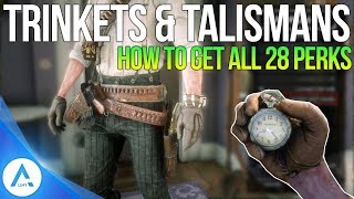 All Talismans amp All Trinkets Hidden Perks Guide  Red Dead Redemption 2 [upl. by Claybourne593]