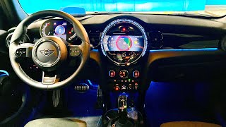 NEW MINI Cooper 2022  CRAZY new AMBIENT LIGHTS amp infotainment [upl. by Emmalyn]