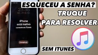 Como DESBLOQUEAR IPHONE INATIVO rápidamente ⛔️ SEM USAR ITUNES [upl. by Koeppel948]