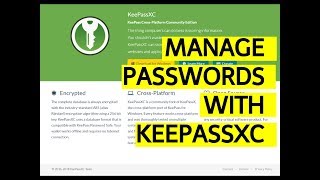 KeePassXC Free Open Source Password Manager [upl. by Carma85]