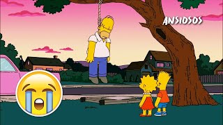 💔 Top 7 Episodio EmotivosTristes De Los Simpson 😭 [upl. by Nohsauq]