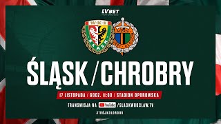 LIVE Śląsk vs Chrobry Głogów  Sparing [upl. by Einnok]