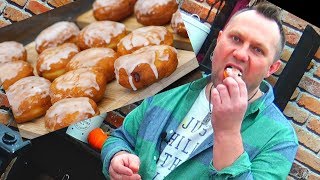 DOMOWE PĄCZKI MEGA PUSZYSTE Z KONFITURĄ Donuts   Oddaszfartucha [upl. by Titos126]