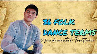 36 FOLK DANCE TERMS [upl. by Nyledam]