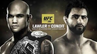 UFC 195 Lawler vs Condit  Extended Preview [upl. by Amoakuh]